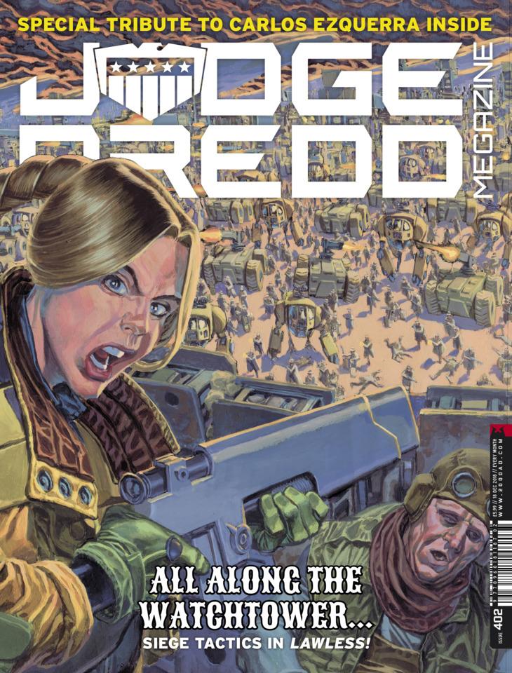 Judge Dredd Megazine 402