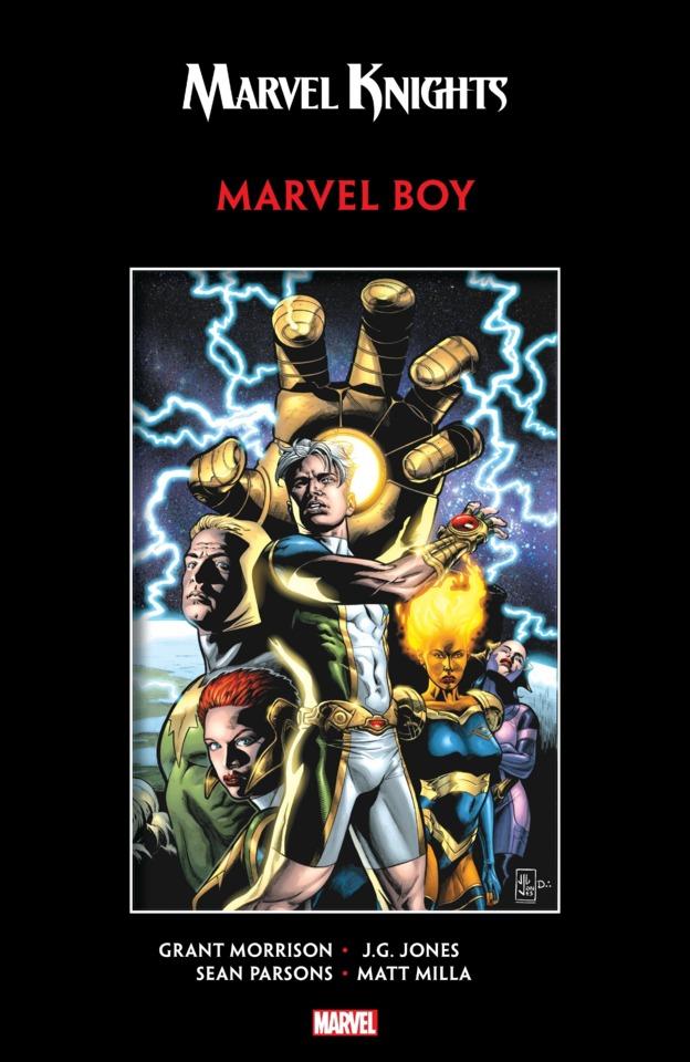 Marvel Knights Marvel Boy by Morrison & Jones cover — © Marvel