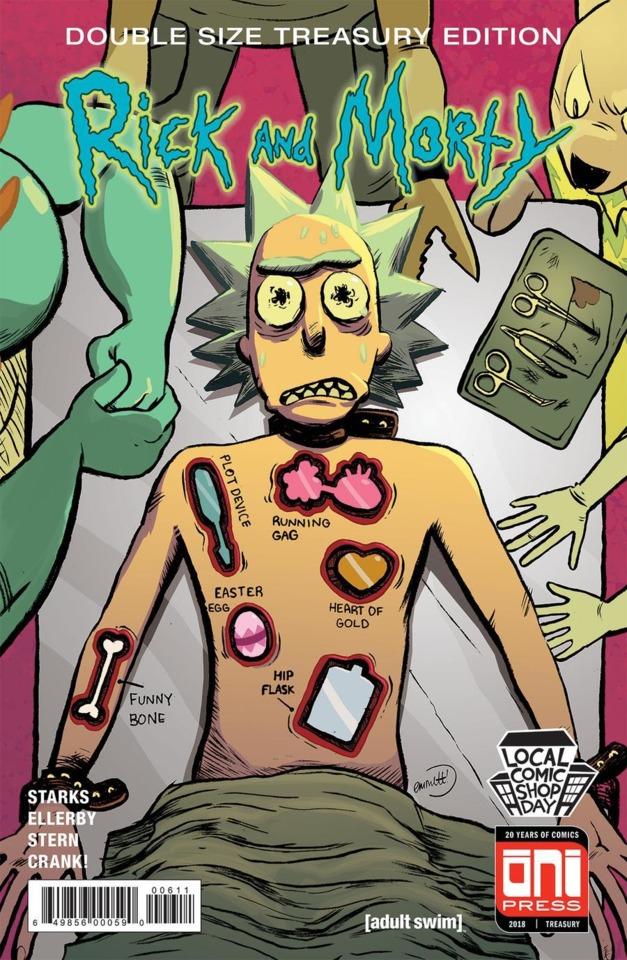 Rick and Morty Treasury Edition #4 cover