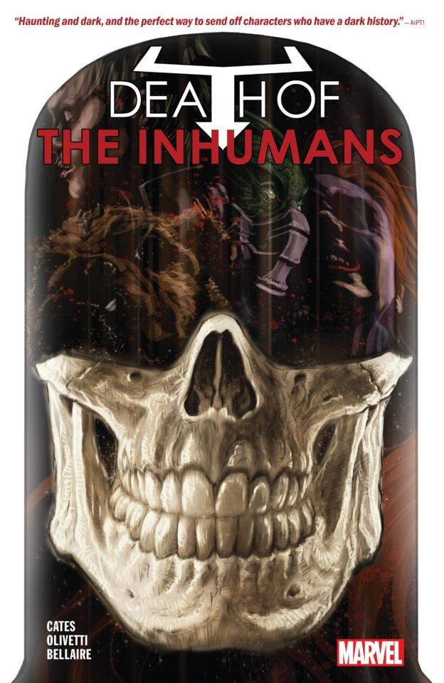 Death of the Inhumans #1 cover