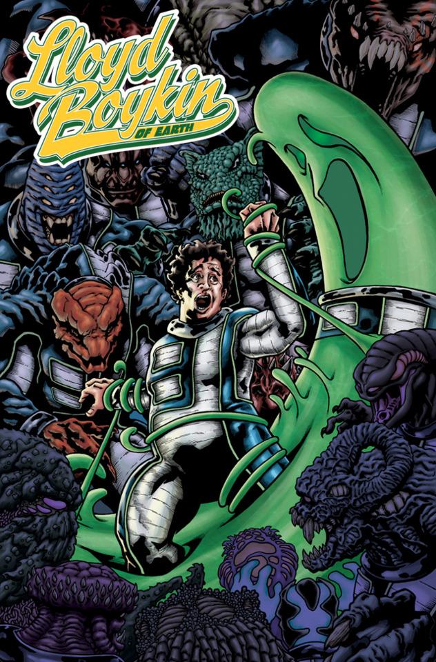 Lloyd Boykin of Earth #1 cover