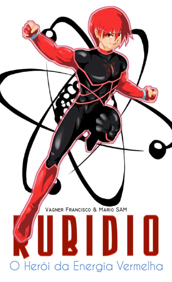Rubideo - O Herói da Energia Vermelha cover — © Inked Comics