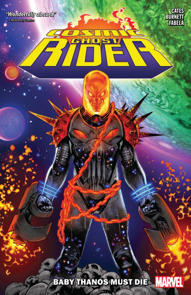 Cosmic Ghost Rider: Baby Thanos Must Die cover — © Marvel