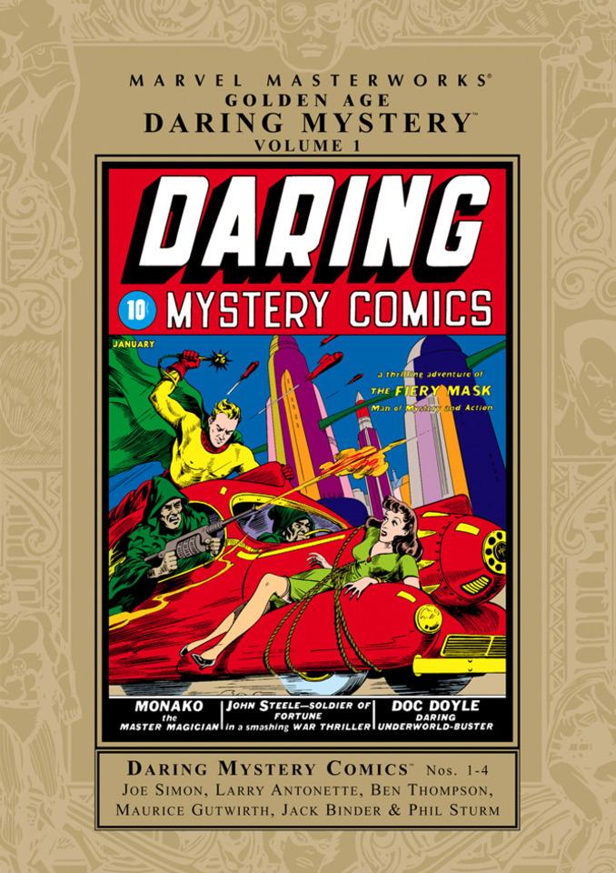 Marvel Masterworks: Golden Age Daring Mystery cover — © Marvel