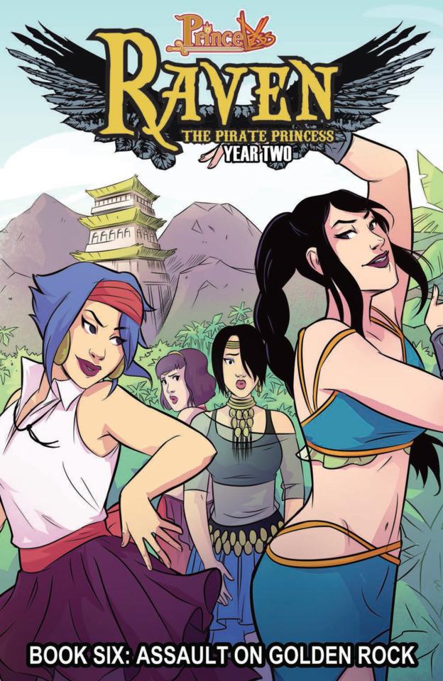 Princeless: Raven the Pirate Princess: Year Two: Assault On Golden Rock #1 cover