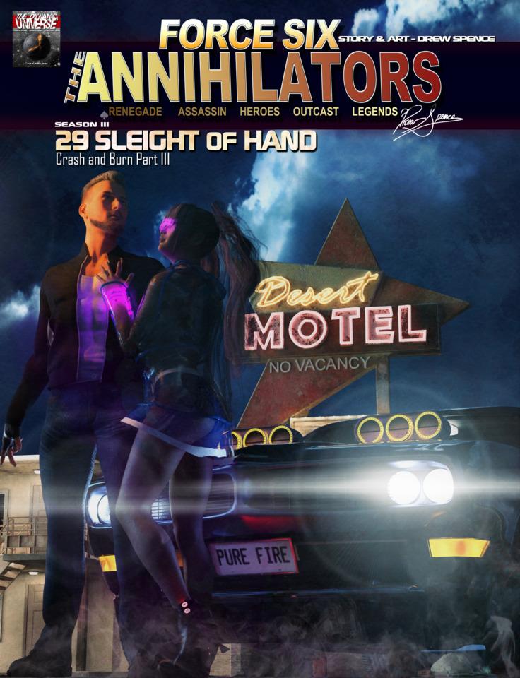 Force Six, The Annihilators #29 cover