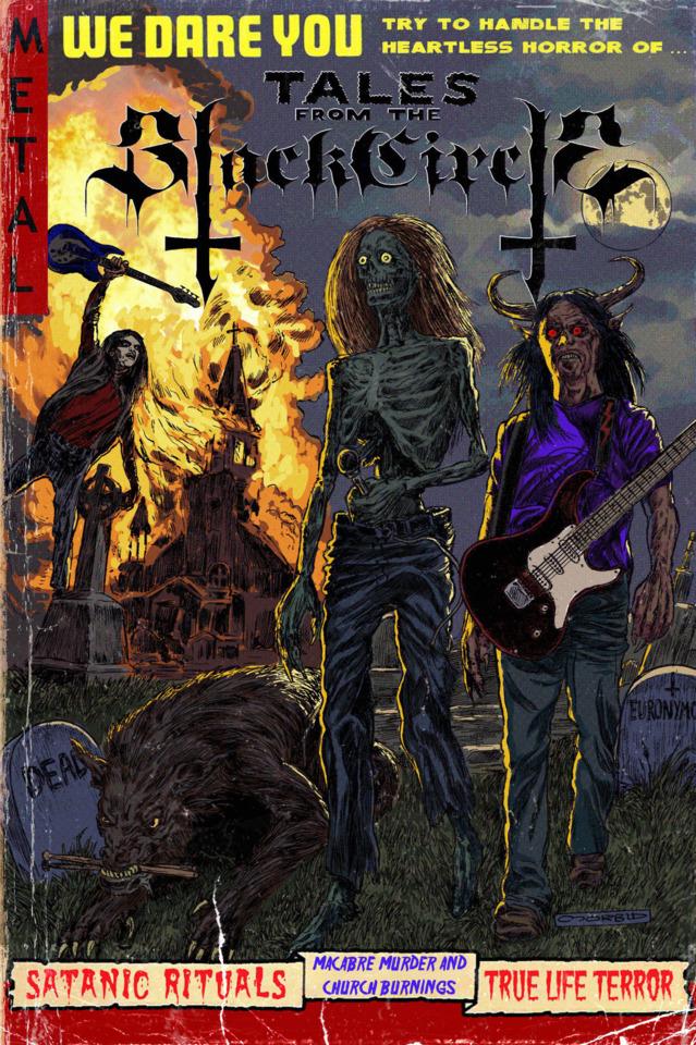 Tales From The Black Circle cover — © Corpse Paint Comics