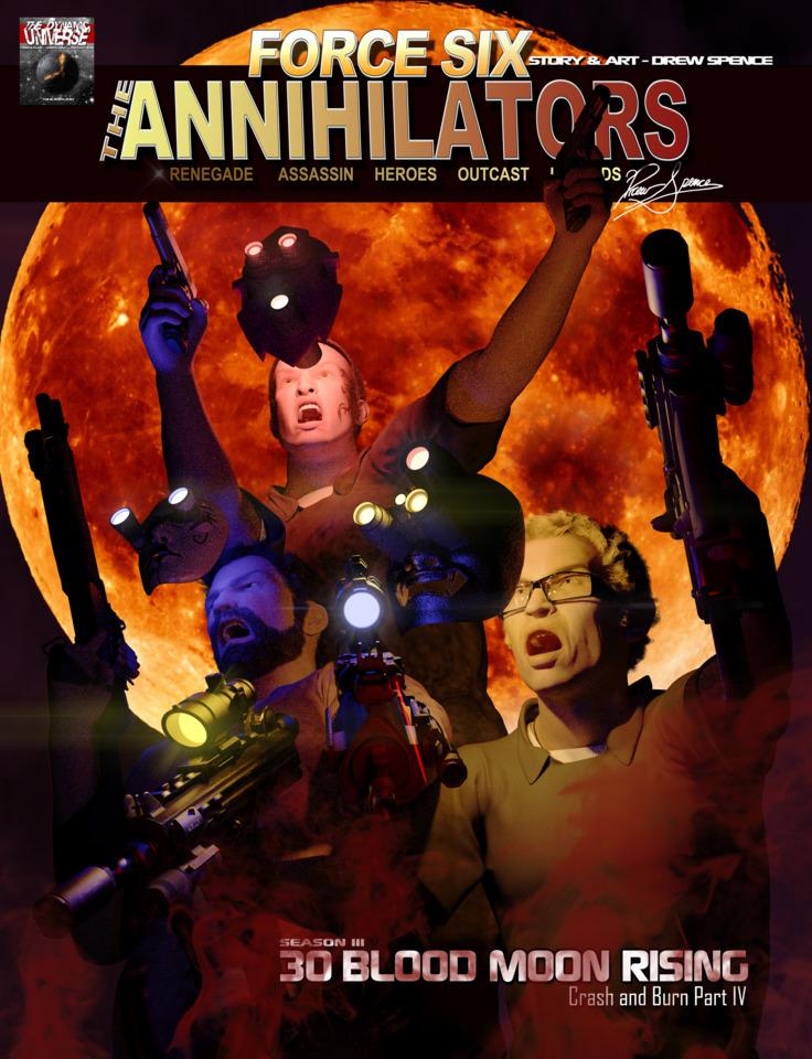 Force Six, The Annihilators #30 cover