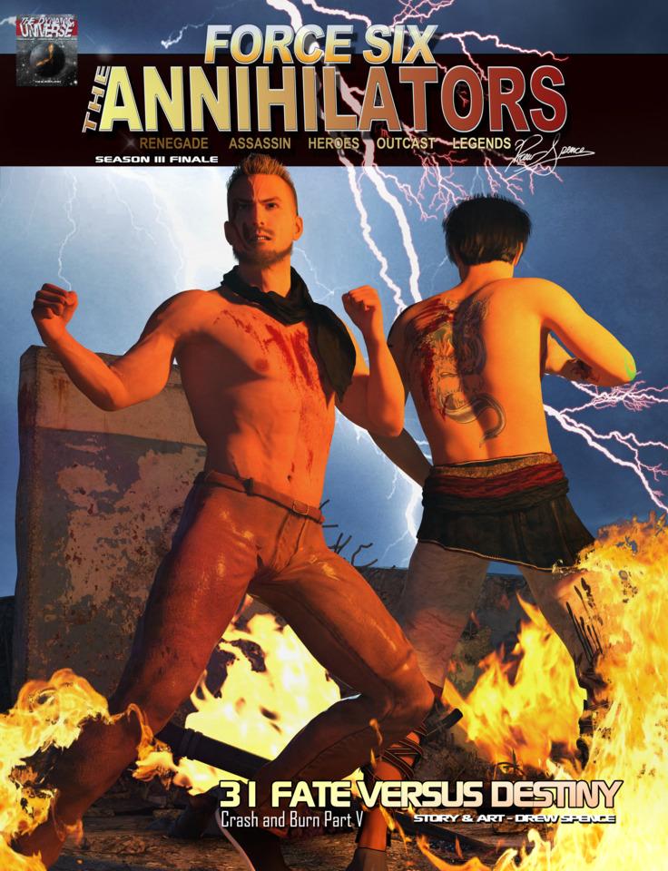 Force Six, The Annihilators #31 cover