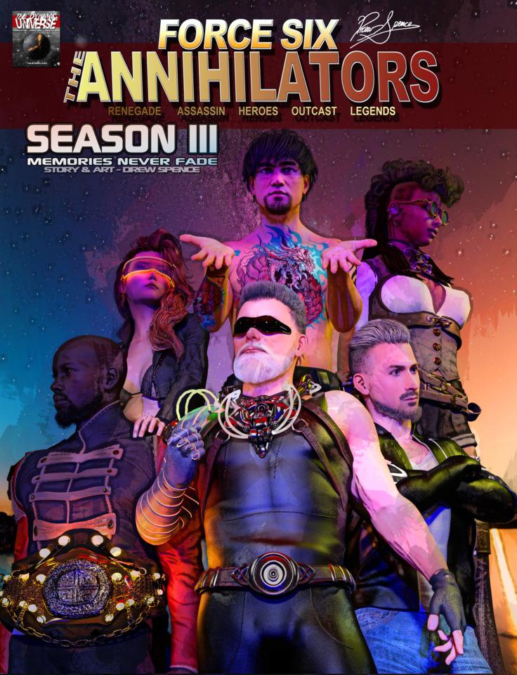 Force Six Season III Memories Never Fade #1 cover