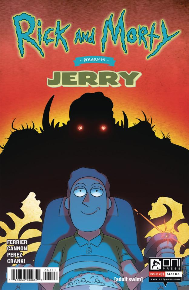 Rick and Morty Presents: Jerry cover — © Oni Press