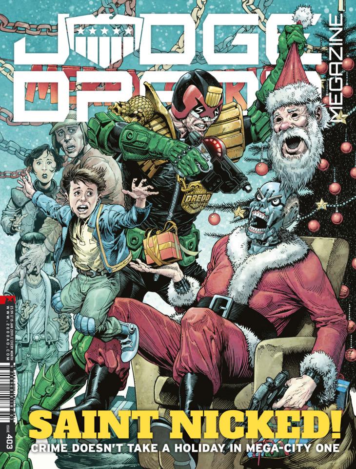 Judge Dredd Megazine #403 cover