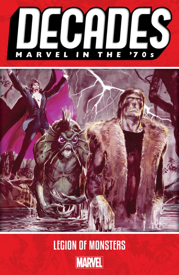 Decades: Marvel In The '70s - Legion of Monsters cover — © Marvel