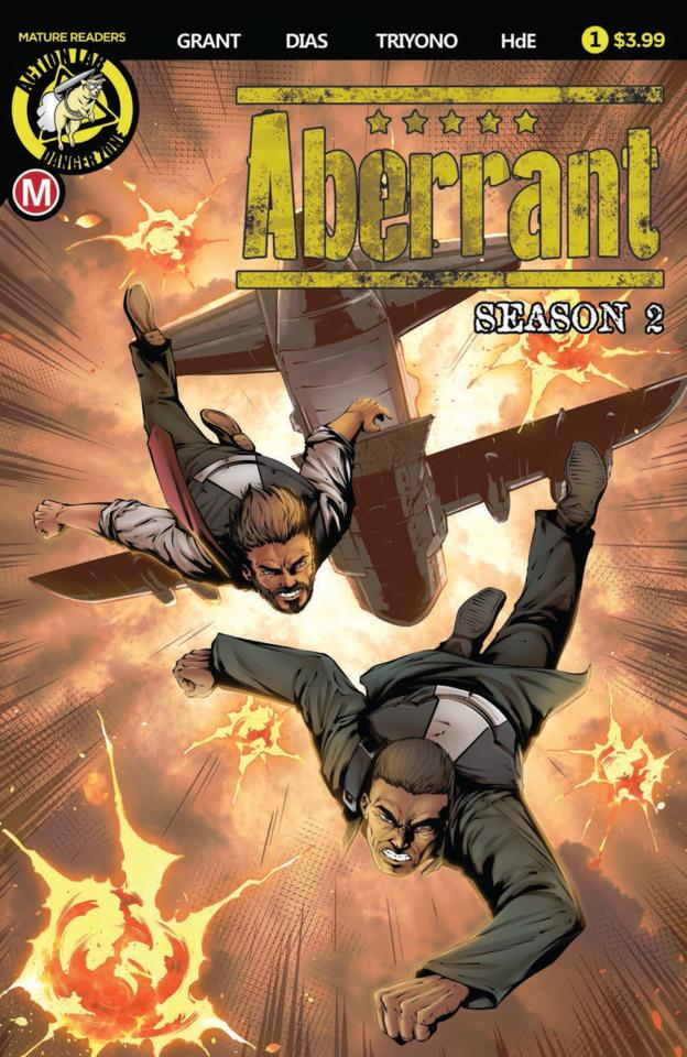 Aberrant Season 2 cover — © Action Lab