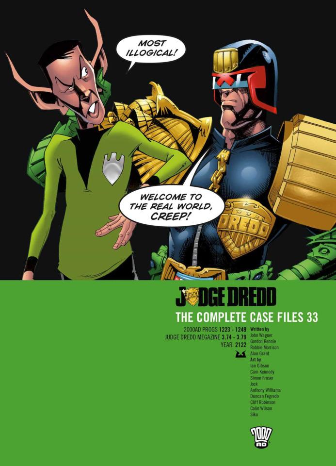 Judge Dredd The Complete Case Files #33 cover