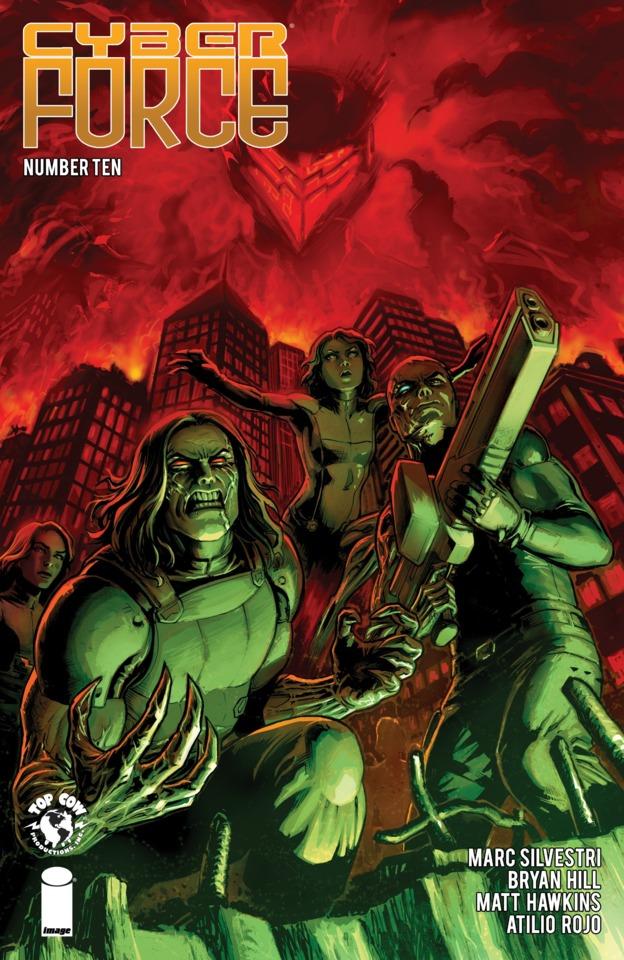 Cyber Force #10 cover