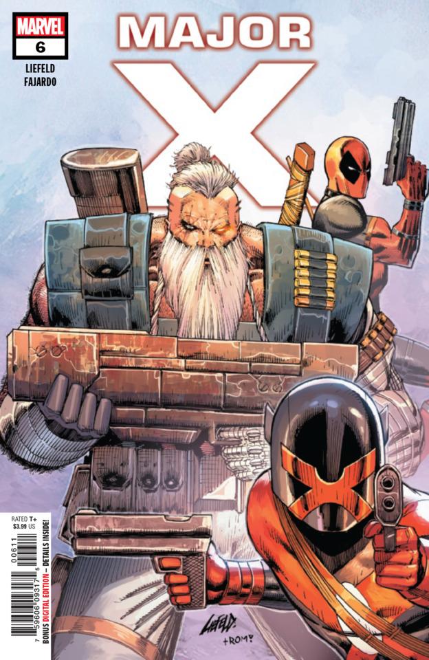 Major X #6 cover