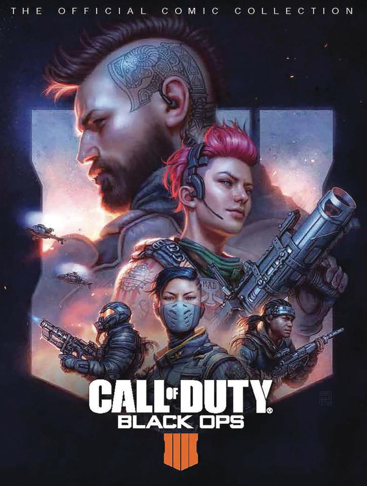 Call of Duty: Black Ops IV: The Official Comic Collection cover — © Activision