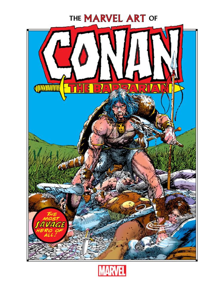 Marvel Art of Conan the Barbarian cover — © Marvel
