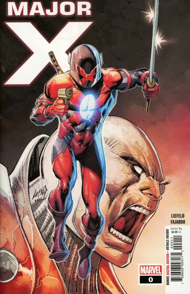 Major X #0 cover