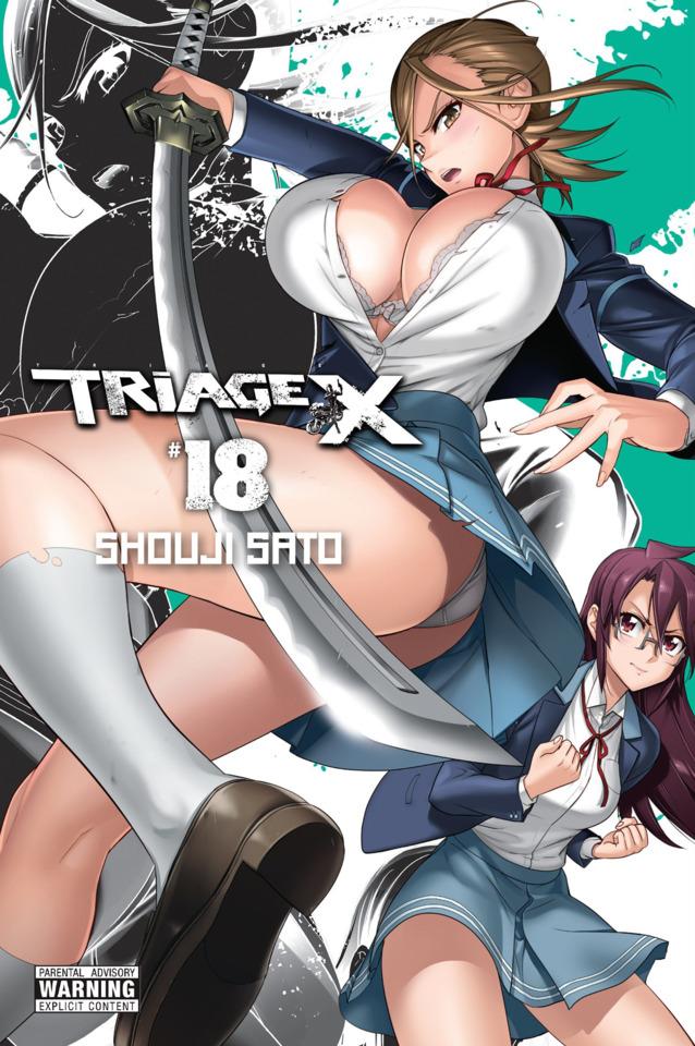 Triage X #18 cover