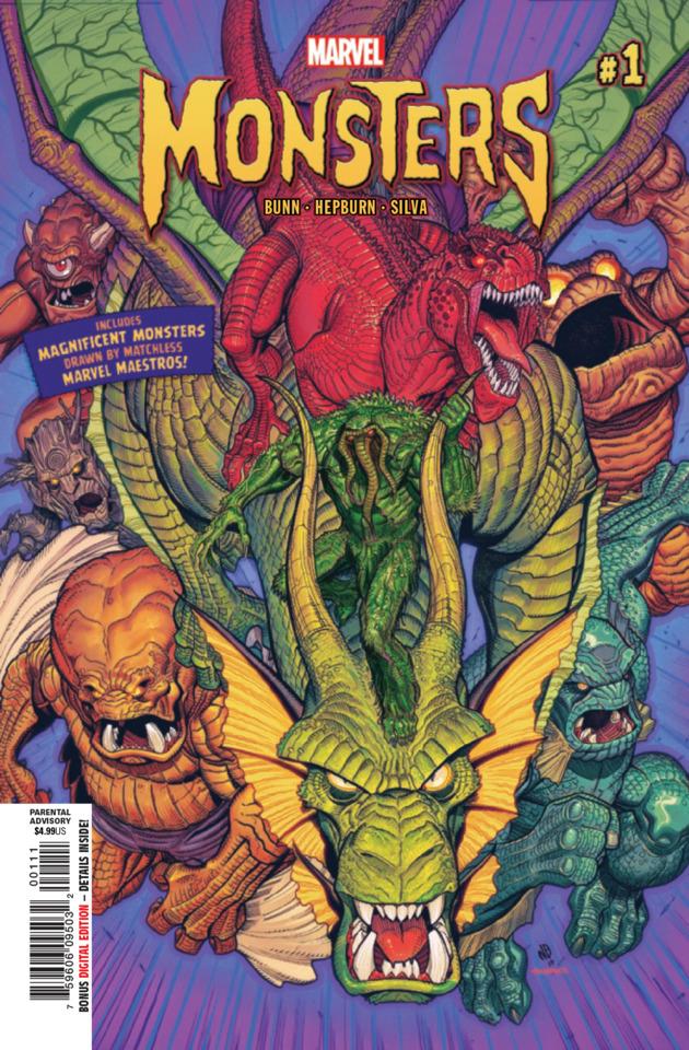 Marvel Monsters cover — © Marvel