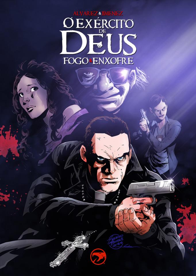 O Exército de Deus: Fogo & Enxofre cover — © Red Dragon Comics