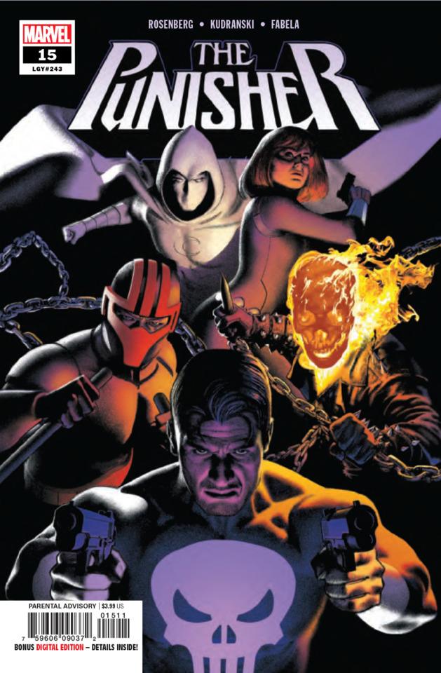 The Punisher #15 cover