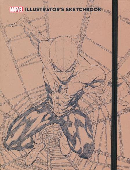 Marvel Illustrator's Sketchbook cover — © Marvel