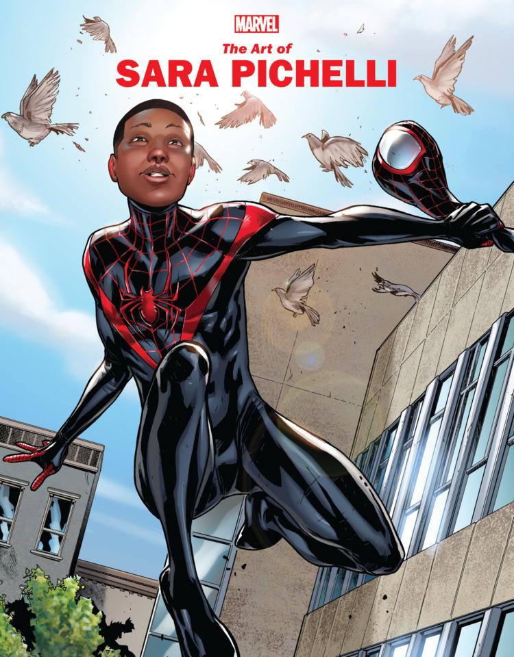 Marvel Monograph: The Art of Sara Pichelli cover — © Marvel