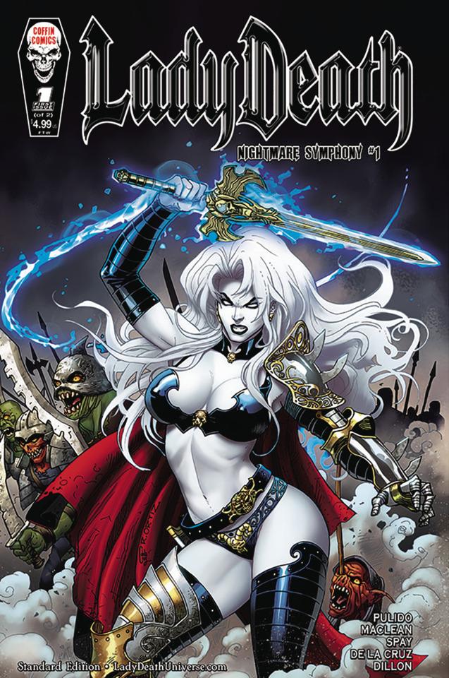 Lady Death: Nightmare Symphony #1 cover