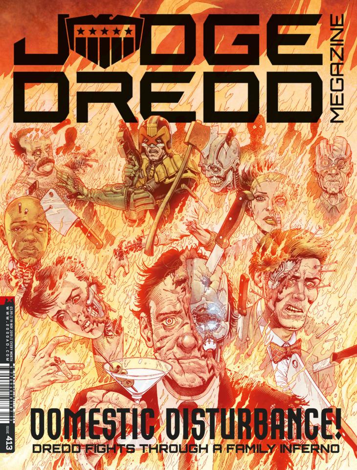 Judge Dredd Megazine 413