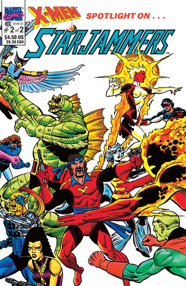 X-Men Spotlight on... Starjammers #2 cover
