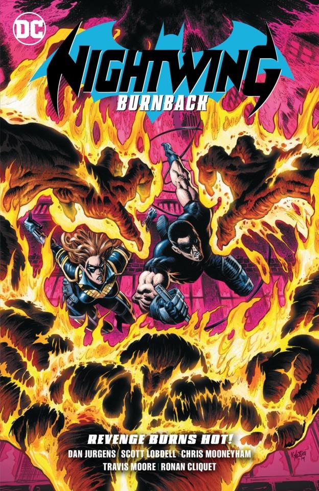 Nightwing: Burnback cover — © DC Comics