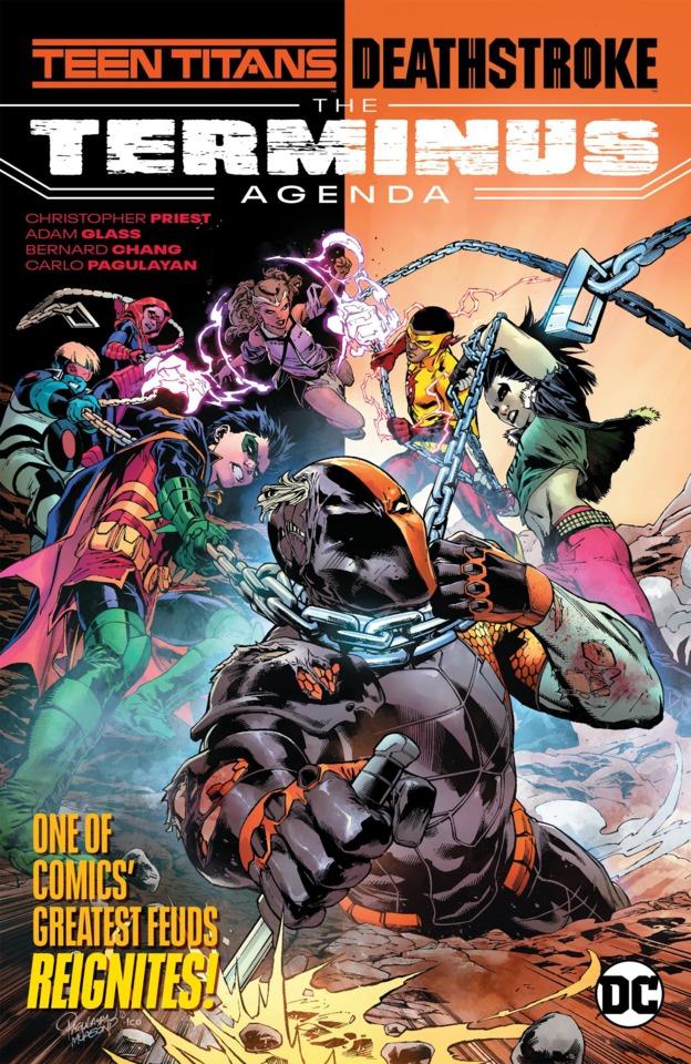 Teen Titans/Deathstroke: The Terminus Agenda cover — © DC Comics