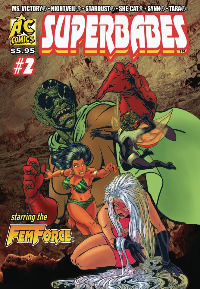 Superbabes Starring the FemForce #2 cover