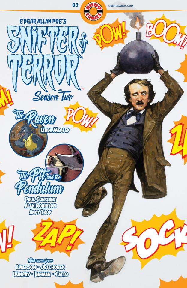 Edgar Allan Poe's Snifter of Terror, Season Two #3 cover