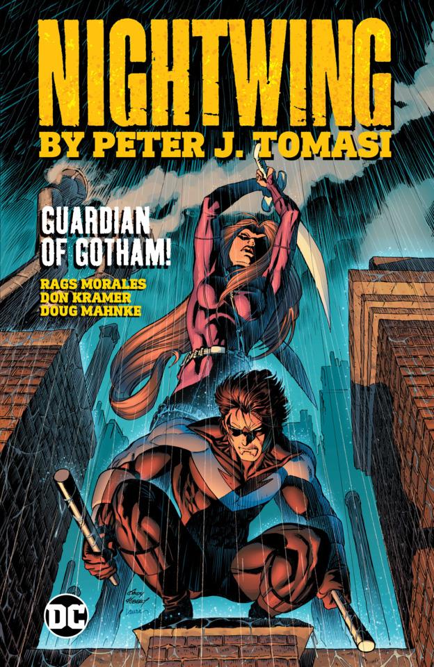 Nightwing By Peter J. Tomasi: Guardian of Gotham! cover — © DC Comics