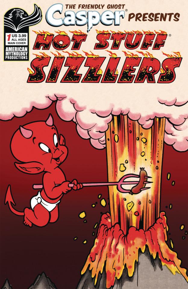 Casper the Friendly Ghost Presents Hot Stuff Sizzlers #1 cover