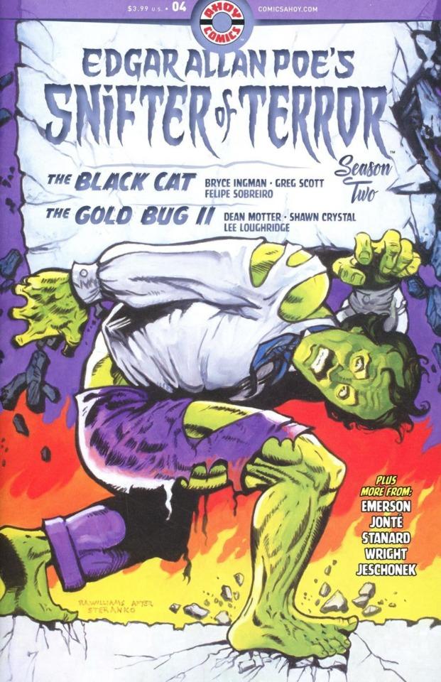 Edgar Allan Poe's Snifter of Terror, Season Two #4 cover