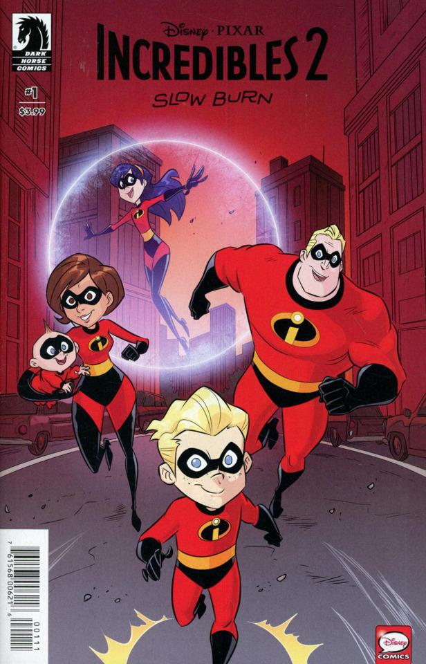 Incredibles 2: Slow Burn #1 cover