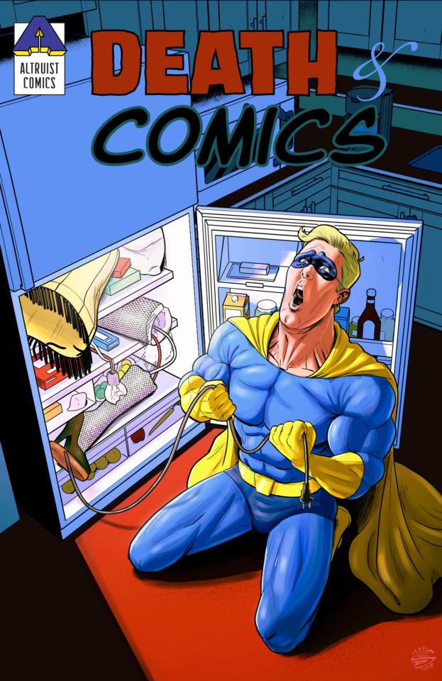 Death & Comics: Reincarnation #1 cover