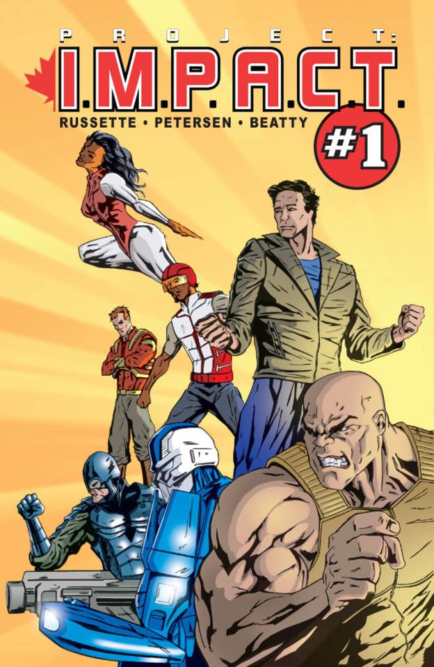Project: I.M.P.A.C.T. cover — © ADR Comics
