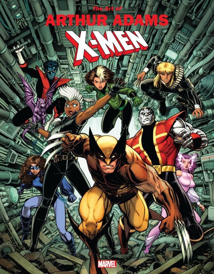 Marvel Monograph: The Art of Arthur Adams: X-Men cover — © Marvel