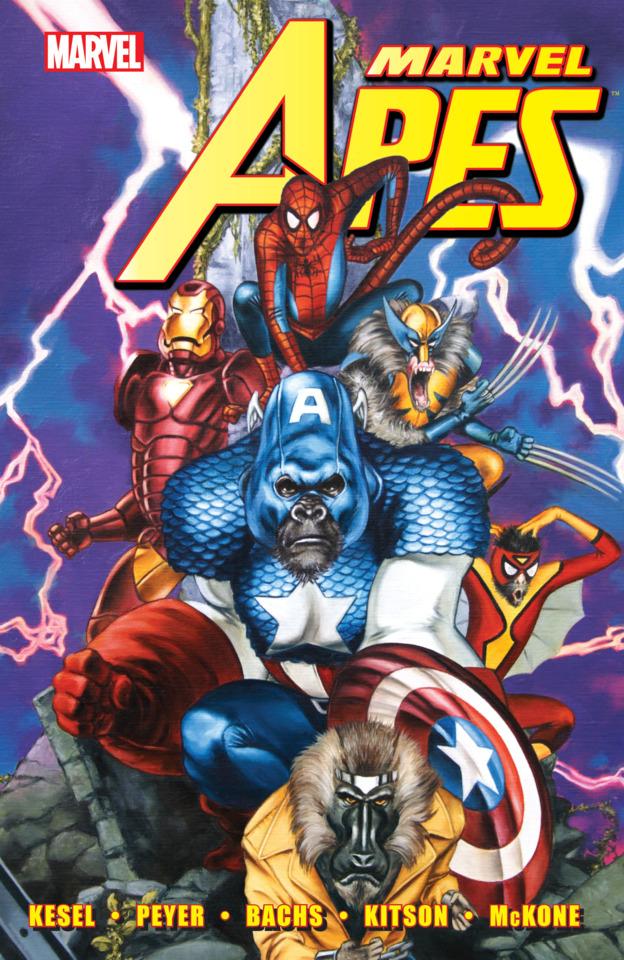 Marvel Apes cover — © Marvel