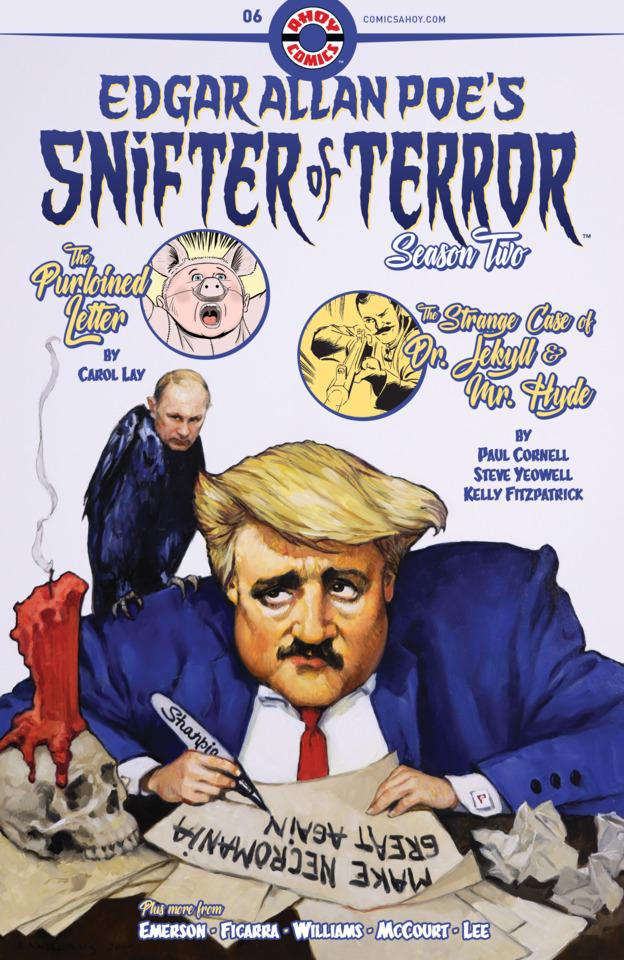 Edgar Allan Poe's Snifter of Terror, Season Two #6 cover