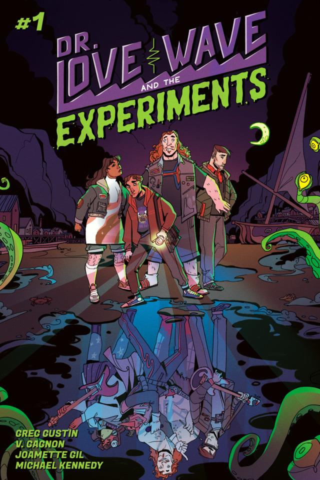 Dr. Love Wave and the Experiments #1 cover