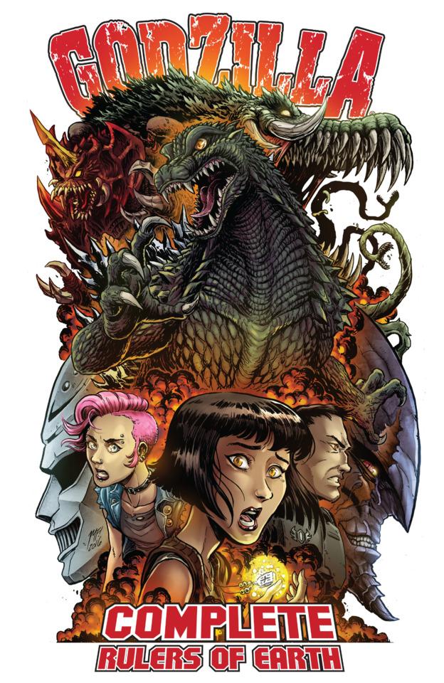 Godzilla: Complete Rulers of Earth cover — © IDW Publishing