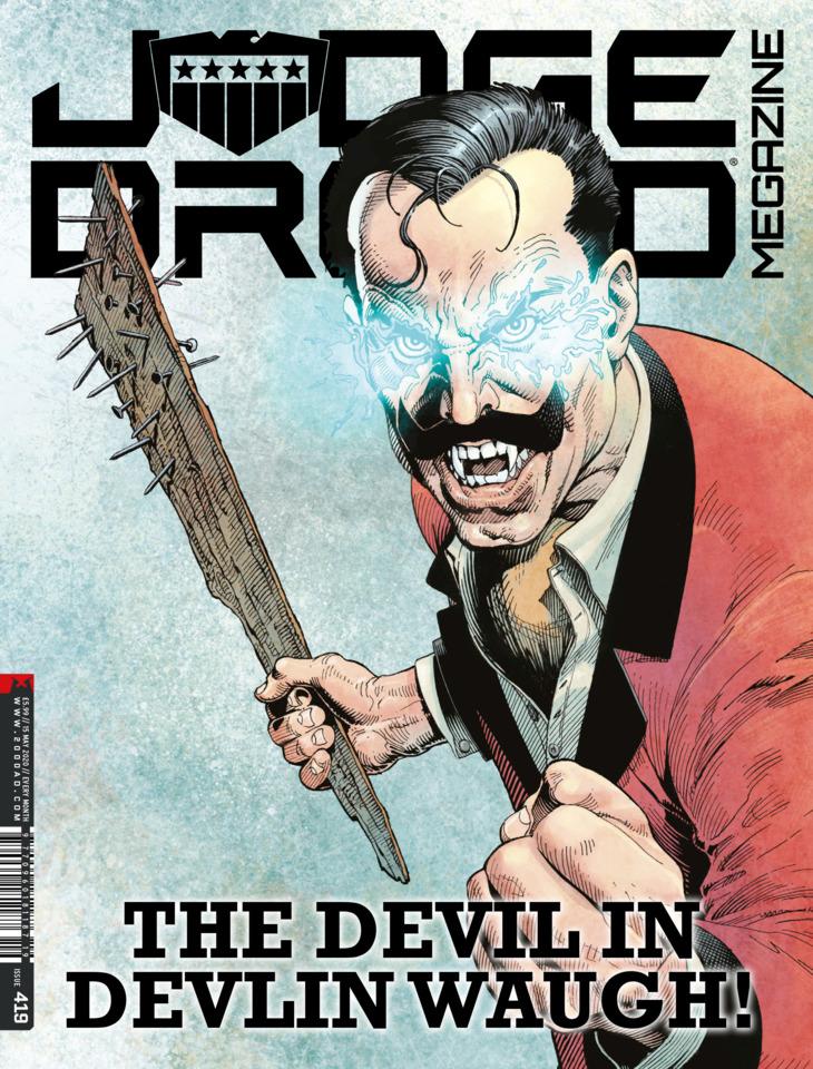 Judge Dredd Megazine #419 cover