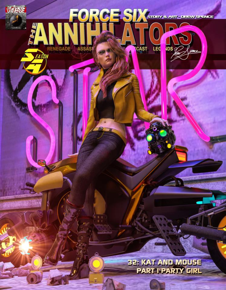 Force Six, The Annihilators #32 cover